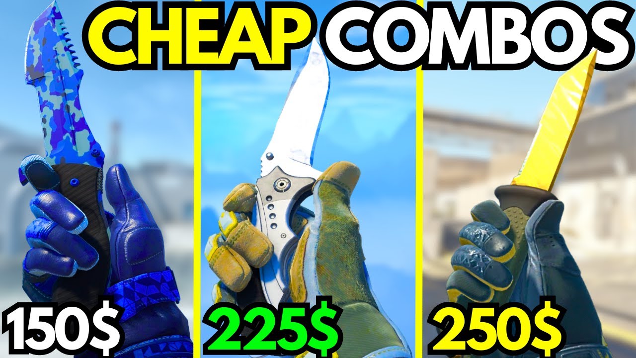 BEST Budget KNIFE & GLOVE COMBOS RIGHT NOW! (CS2 CHEAP KNIFE + GLOVES