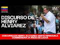 Discurso de Henry Alviarez: Vente Venezuela conmemora 14 años de lucha