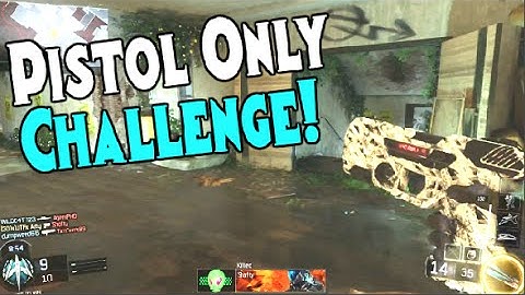 Pistol Only Challenge! (BO3 Multiplayer)