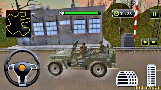 US Army Truck Driving Real Military Truck 3D - Offroad Truck Driving - Best Android Gameplay FHD screenshot 2