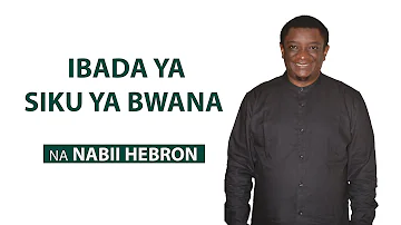 🔴#LIVE: PROPHET HEBRON || KILA MWANADAMU ANAYE MUNGU NDANI YAKE.