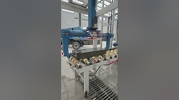 Kerbstone granite cutting machine line is really efficient,slicing&chamfering&polishing machine line