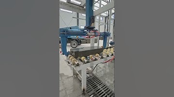 Kerbstone granite cutting machine line is really efficient,slicing&chamfering&polishing machine line