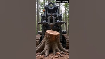 tree stump removing Ai machine 🙂