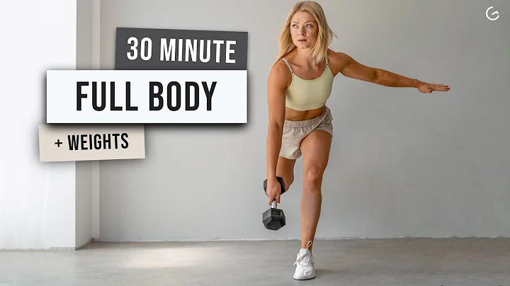 30 MIN YOU VS YOU Full Body Workout with Weights, ...