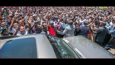 BREAKING NEWS: President Uhuru Kenyatta's motorcade involved in an accident; scores injured
