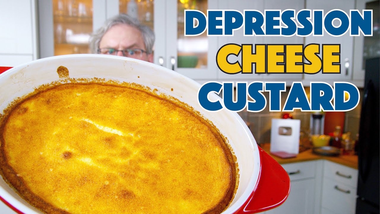 1930’s Depression Era Cheese Custard Recipe | Glen And Friends Cooking