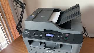 5668 Pages Only BROTHER DCP-L2540DW Laser  Duplex Printer-video  New Toner Drum