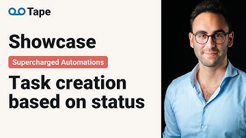 How to use workflow automation to create tasks based on project status