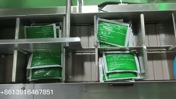 Delta robot spider arm sorting machine for pouch