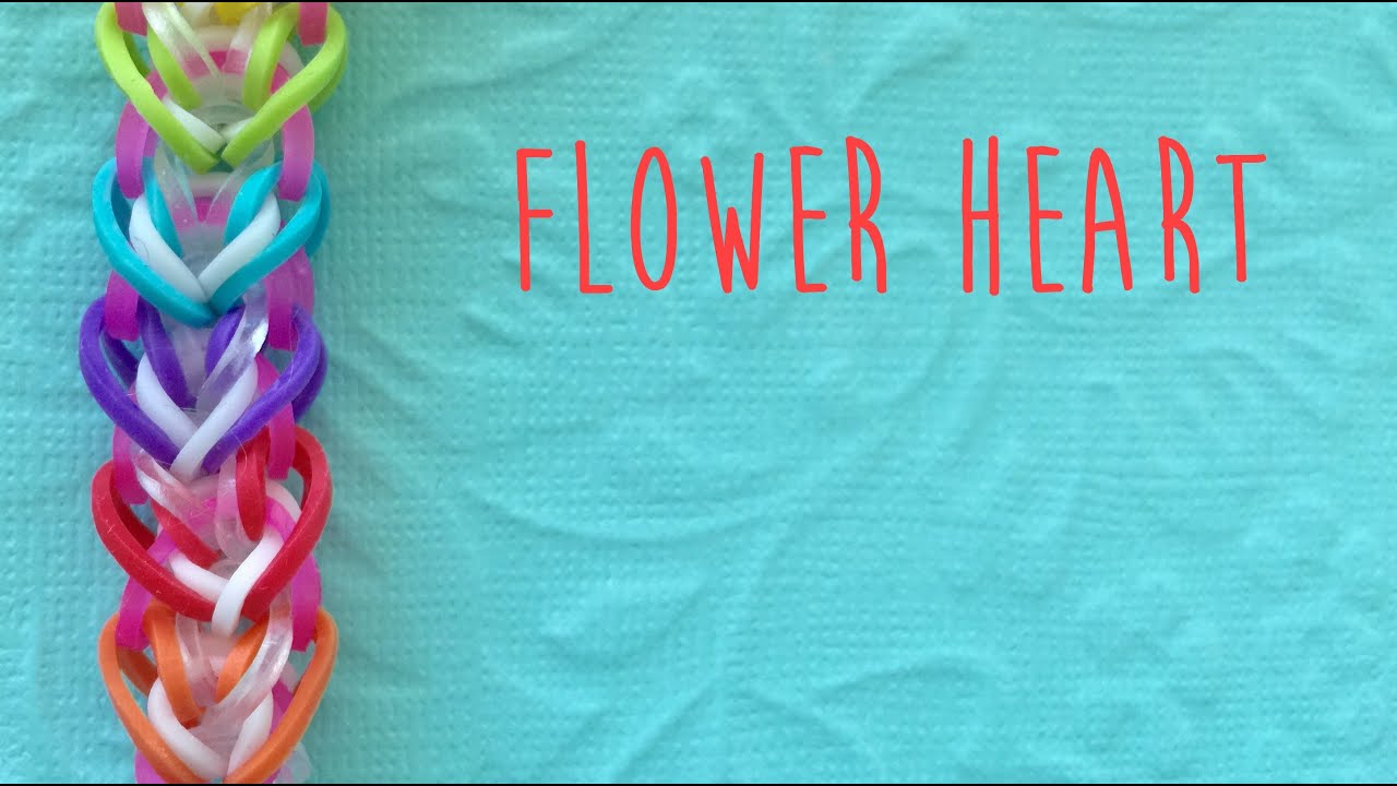 Rainbow Loom Bands Flower Heart Tutorial Rainbow Loom Bands Rainbow Loom Rubber Bands Rainbow Loom Patterns Rainbow Loom Bands Flower Heart Tutorial Rainbow Loom Bands Rainbow Loom Rubber Bands Rainbow Loom Patterns