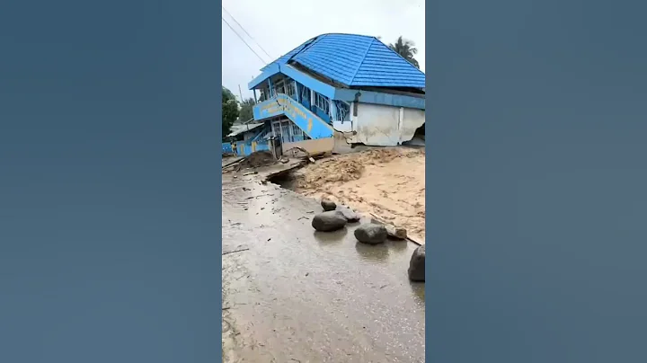 Unbelievable floods  😱😮caught on camera #viral #trending #floods #flood #Disaster #nature #viral