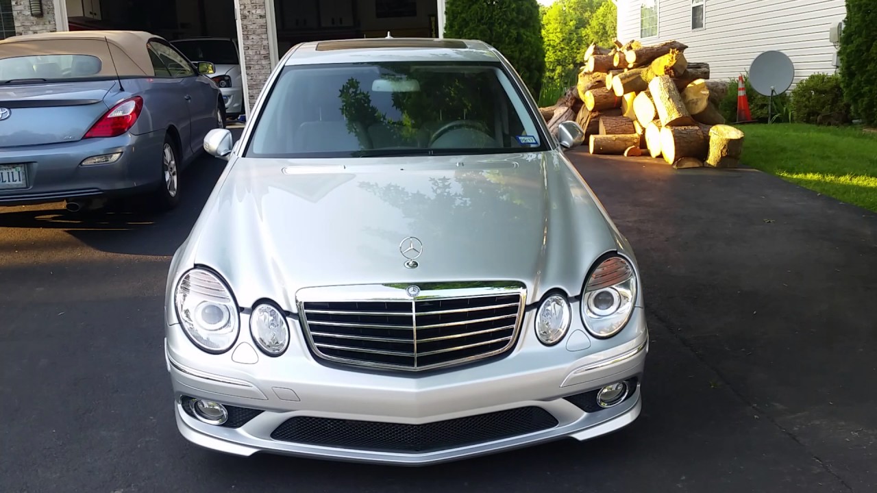 2009 Mercedes w211 e350 power folding mirror retro fit.