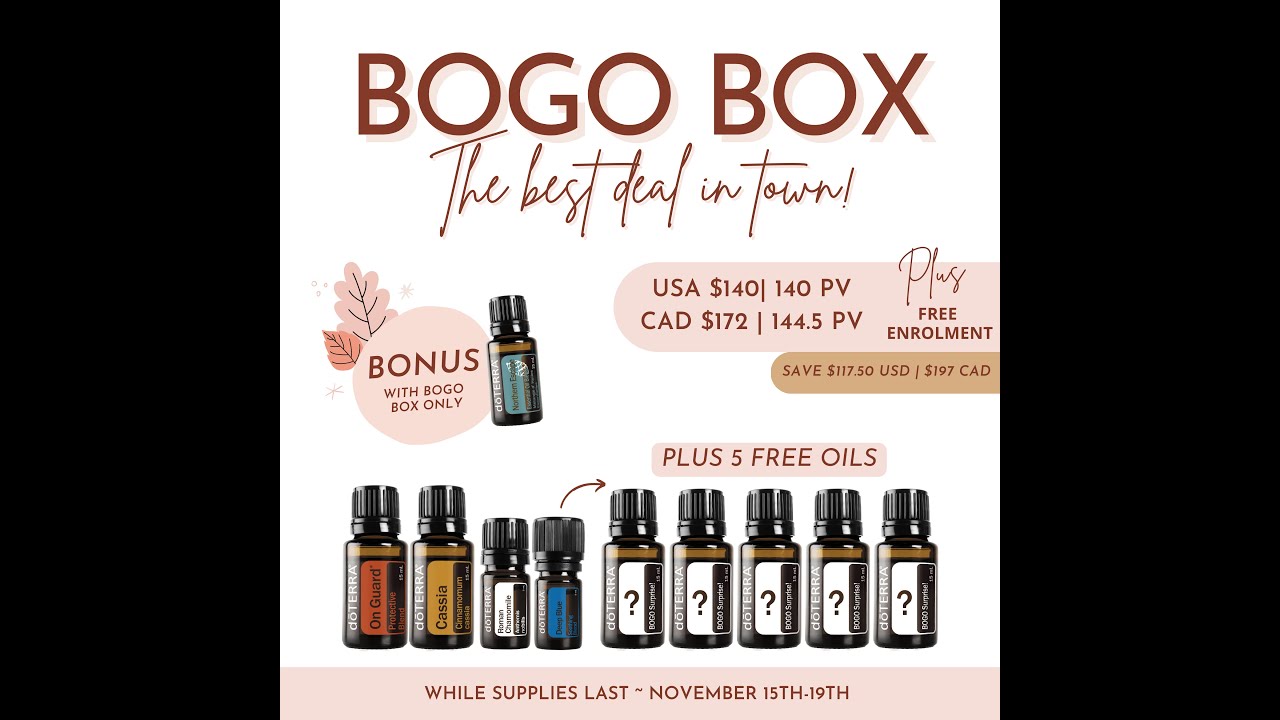 BOGO BOX/WEEK Nov 2022 YouTube