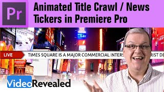 Famous Animated Title Crawl / News Tickers in Premiere Pro Profile