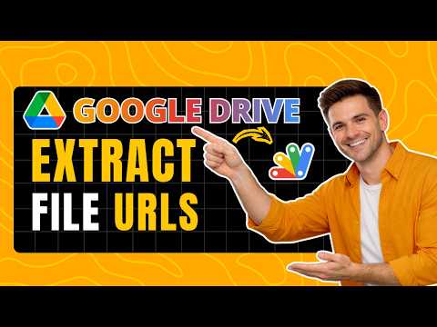 How to Extract All File URLs from a Google Drive Folder Using Apps Script