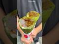 濃厚な抹茶ブリュレクレープ