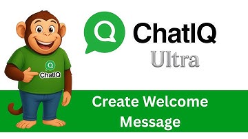 Part 8 : Chat IQ Create Welcome Message (Tamil)