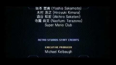 Metroid Prime 2 Wii Version test speedrun credits