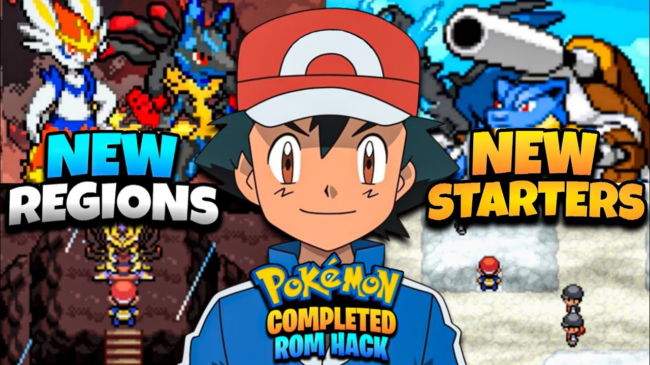 BEST COMPLETED Pokemon GBA Rom Hack 2023 With Mega Evolution, New ...