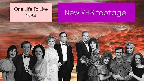 OLTL 1984 Part 8 - NEW VHS transfer   Lord Manning plant explosion Pemberton holds Viki hostage