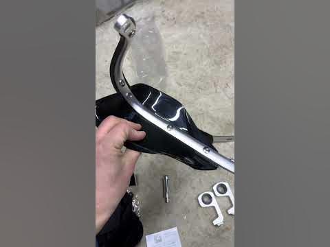 Защита рычагов на эндуро - YouTube