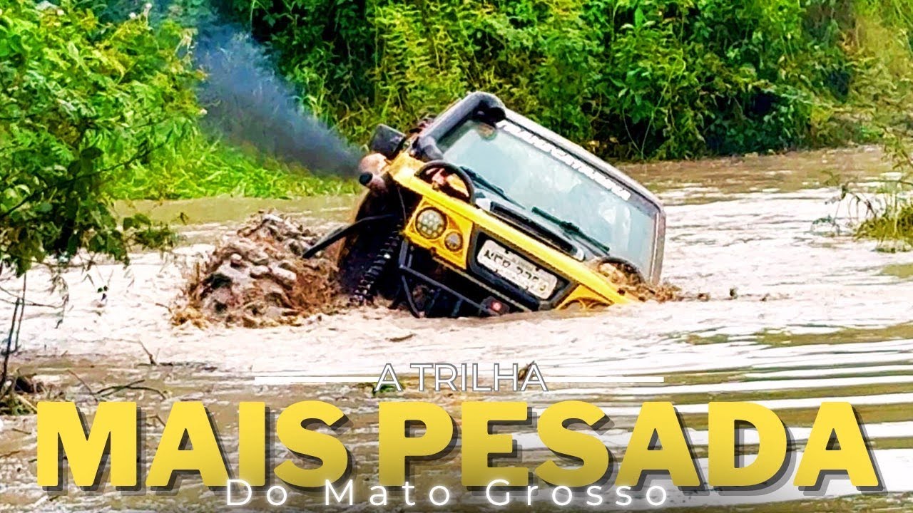 A TRILHA MAIS PESADA DO MATO GROSSO / Trilhão do QUEIXADA / 1ª Parte #4x4 #offroad #mud #offroading