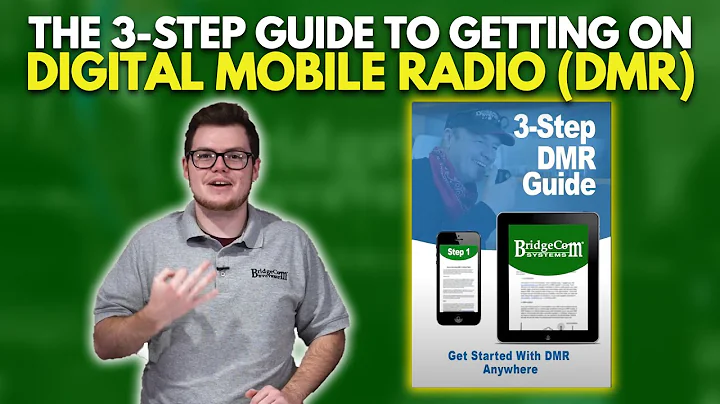 The 3-Step Guide to Getting on Digital Mobile Radio (DMR)