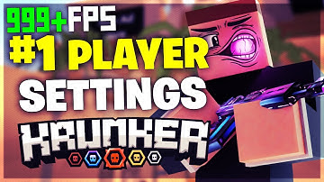 #1 Krunker.io Player SETTINGS!! HIGH FPS, SMOOTH SENS, and MORE!! (Zomballr