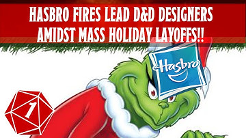 Hasbro Kills Holiday Cheer, Firing 1,100 Employees for a Whopping Total of 1900+ layoffs in 2023!