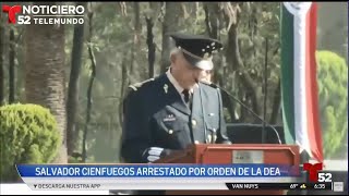 Arrestan a Exsecretario Mexicano de Defensa Nacional: Salvador Cienfuegos