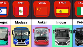 Bus Company From Different Countries