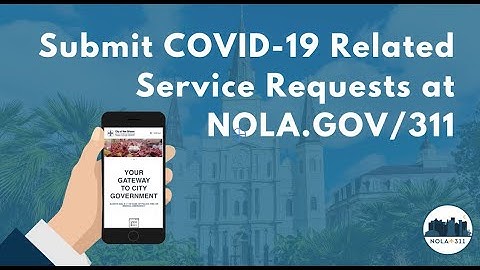 Submit COVID-19 Related Service Requests Online
