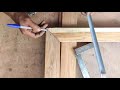 कलम वाली window कैसे बनाते हैं // how do make interior design // wood window in making