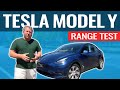 2020 Tesla Model Y 70-mph Highway Range Test