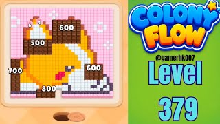 Colony Flow Level 379 Walkthrough Solution 
