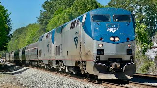 Amtrak, Norfolk Southern, & CSX Trains | Raleigh & Durham, NC