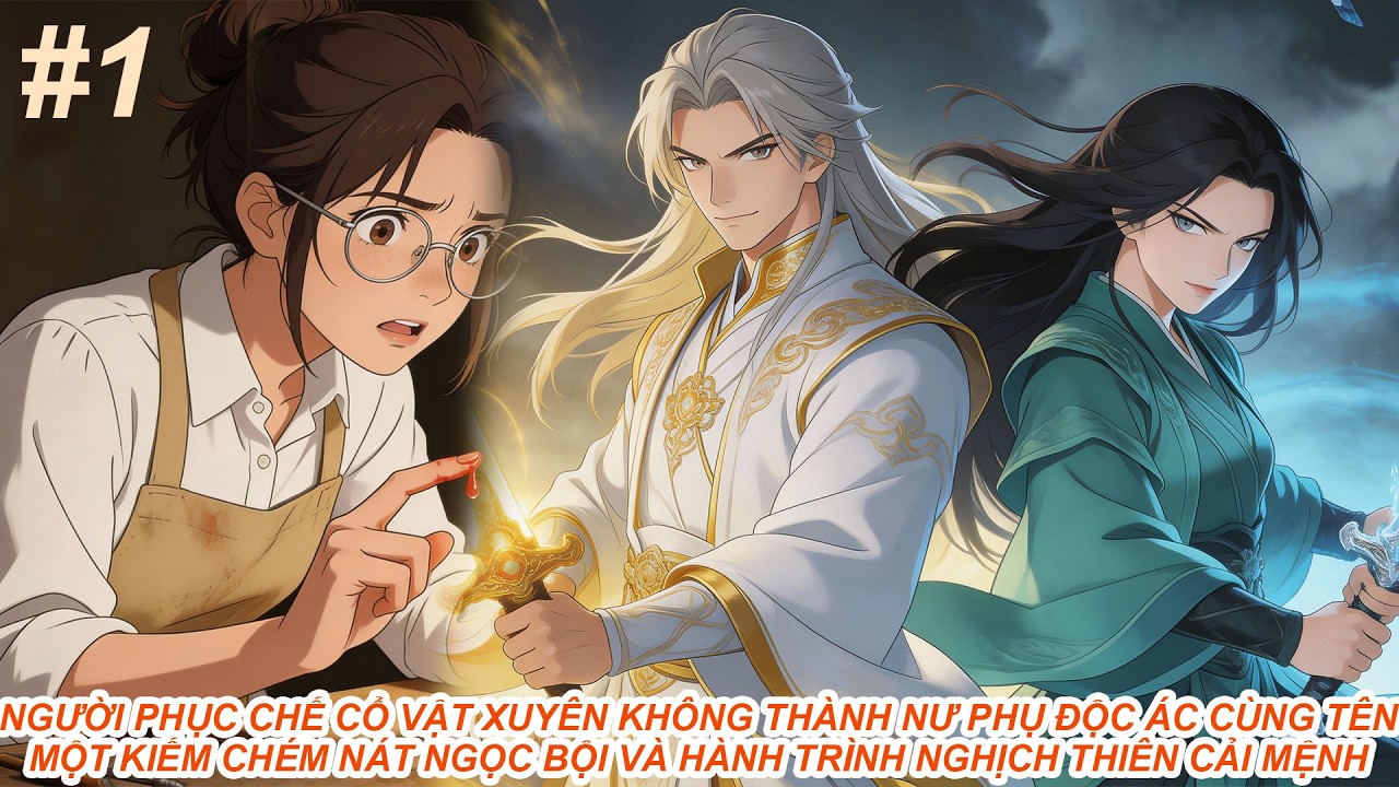 Người Phục Chế Cổ Vật Xuyên Thành Nữ Phụ Độc Ác Một Kiếm Chém Nát Ngọc Bội Hành Trình Nghịch Thiên 1