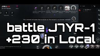 Battle J7YR-1 230+ in Local  - Eve Echoes