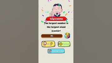 Brain hack game | level 191 | find the biggest number