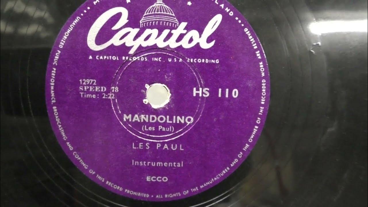 Les Paul (guitar) Mandolino. (1954). YouTube