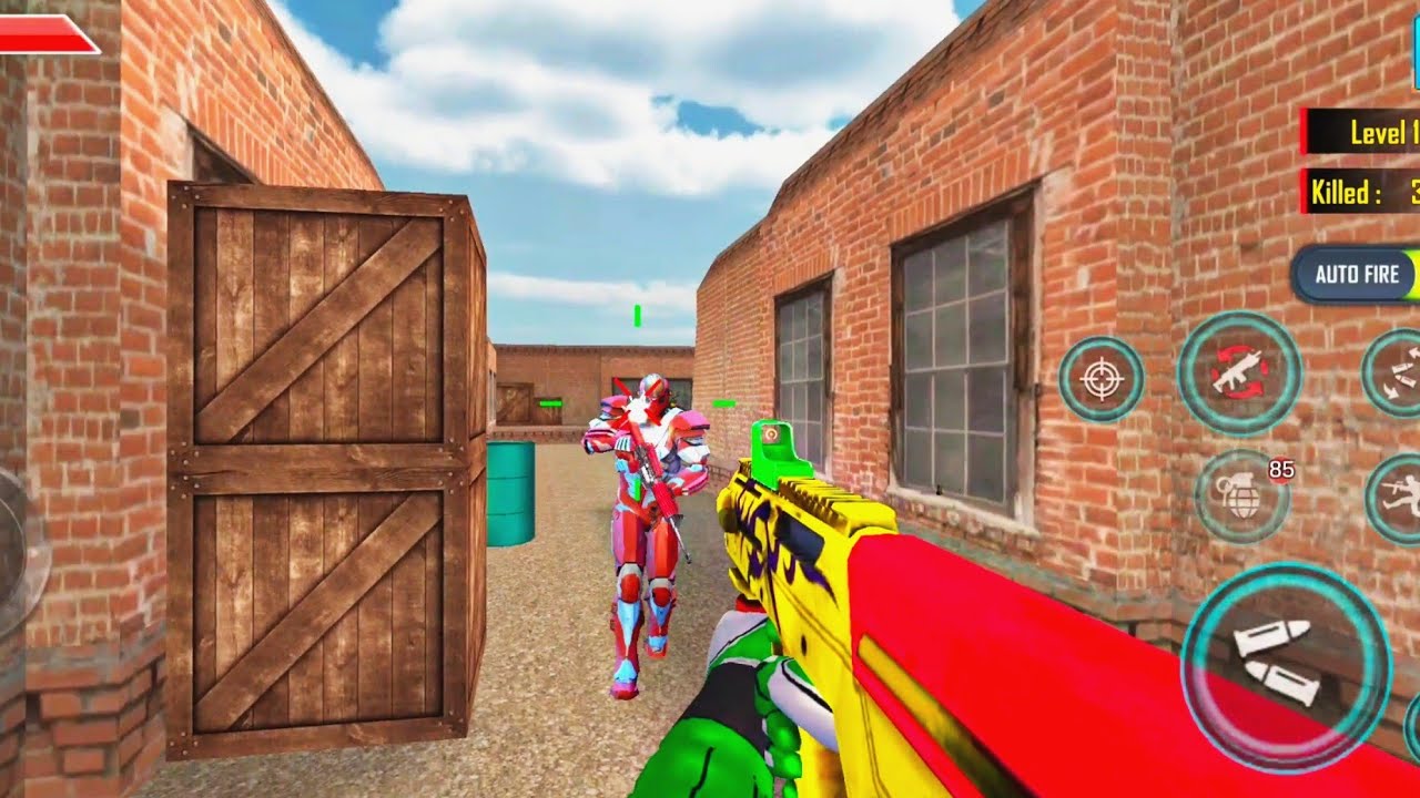 Fps Robot Shooting Games – Counter Terrorist Game Android Gameplay