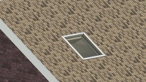 Roof Window  / Skylight - New Family Revit Tutorial