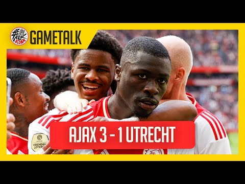 GameTalk Ajax 3 - 1 Utrecht: "Hato will be the main man for the coming years." (Papimento)