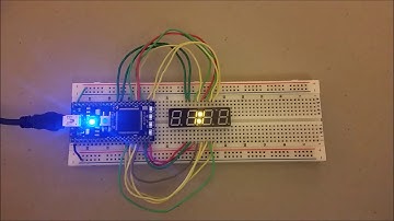 mbed LPC1768 with 4 Digit - 7 Segment LED Display