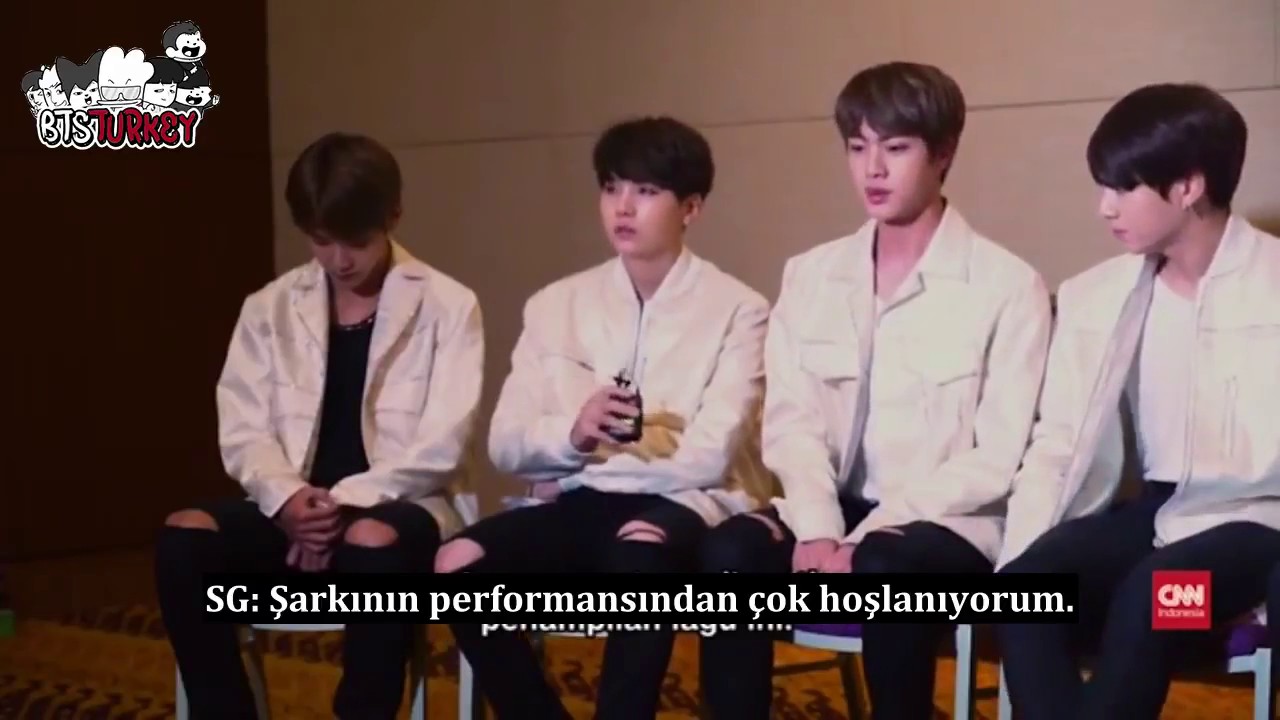  BTS  Interview On CNN Indonesia T rk e Altyazl mp4  YouTube