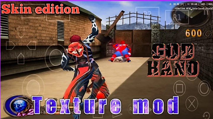 god hand texture mod aethersx2 skin edition - ps2 emulator