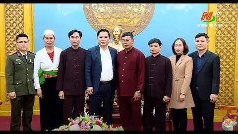 Gặp mặt Đoàn đại biểu dự Đại hội đại biểu toàn quốc các dân tộc thiểu số