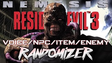 EPIC NEW Resident Evil 3 Randomizer - VOICE ENEMY ITEM NPC !throne !member