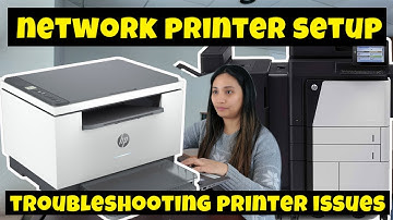 Network Printer setup tutorial